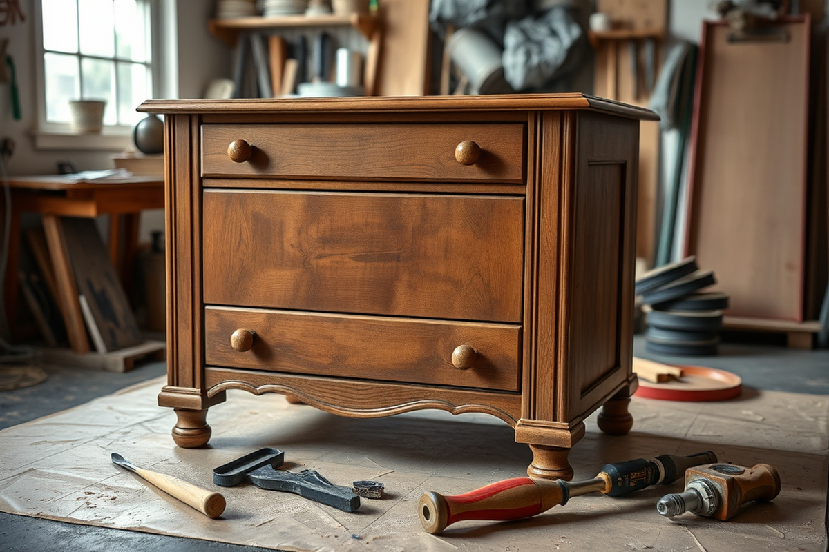 budget furniture flipping & painting furniture step — Budget Furniture Flipping & Painting Furniture Step