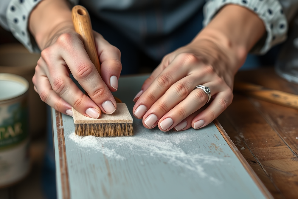 chalk paint and wax technique — Chalk Paint And Wax Technique (step by step)