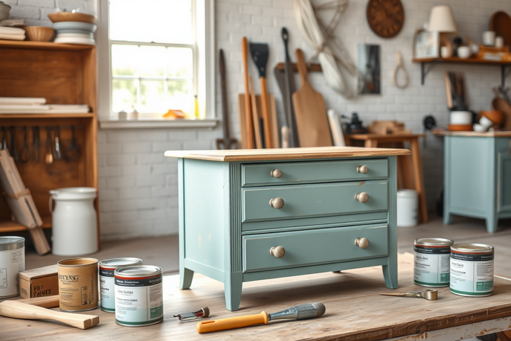 Chalk Paint Glaze Technique