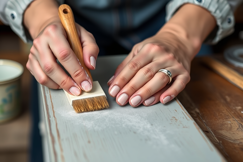 chalk paint glaze technique — Chalk Paint Glaze Technique (step by step)