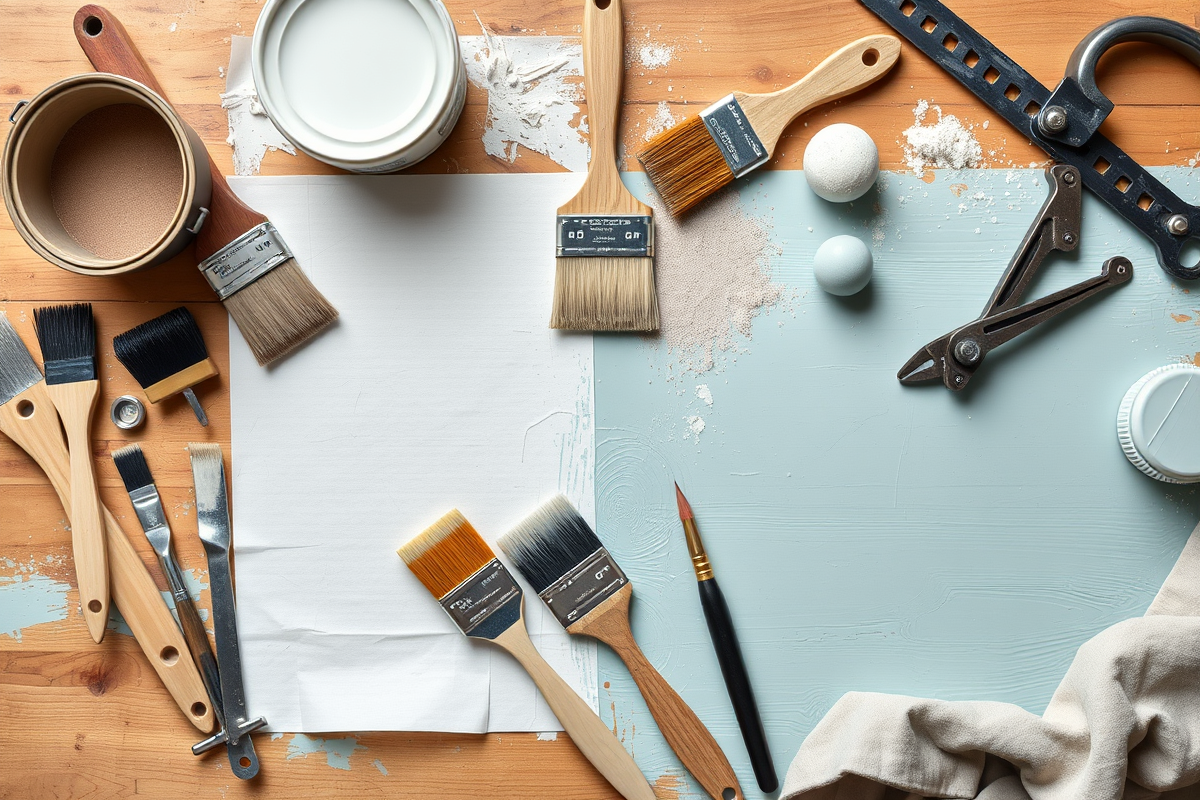 chalk paint versus acrylic paint — Chalk Paint Versus Acrylic Paint (the finished result)