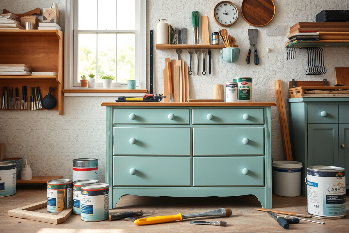 how to paint a dresser — How To Paint A Dresser