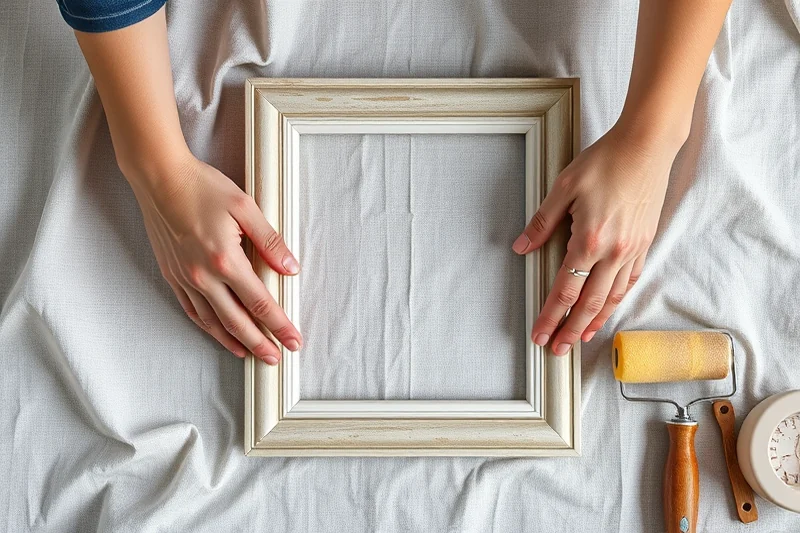 beginner chalk paint techniques for picture frames — Beginner Chalk Paint Techniques For Picture Frames (the finished result)
