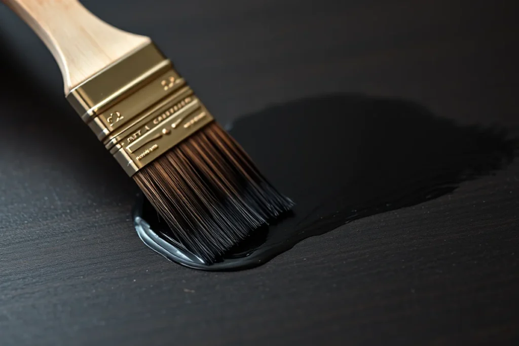 Cheap Painting Laminate Furniture Black