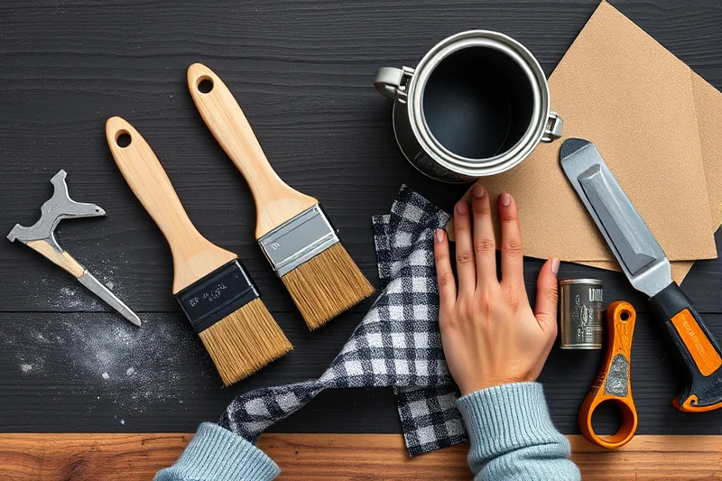 fast painting laminate furniture black — Fast Painting Laminate Furniture Black (the finished result)
