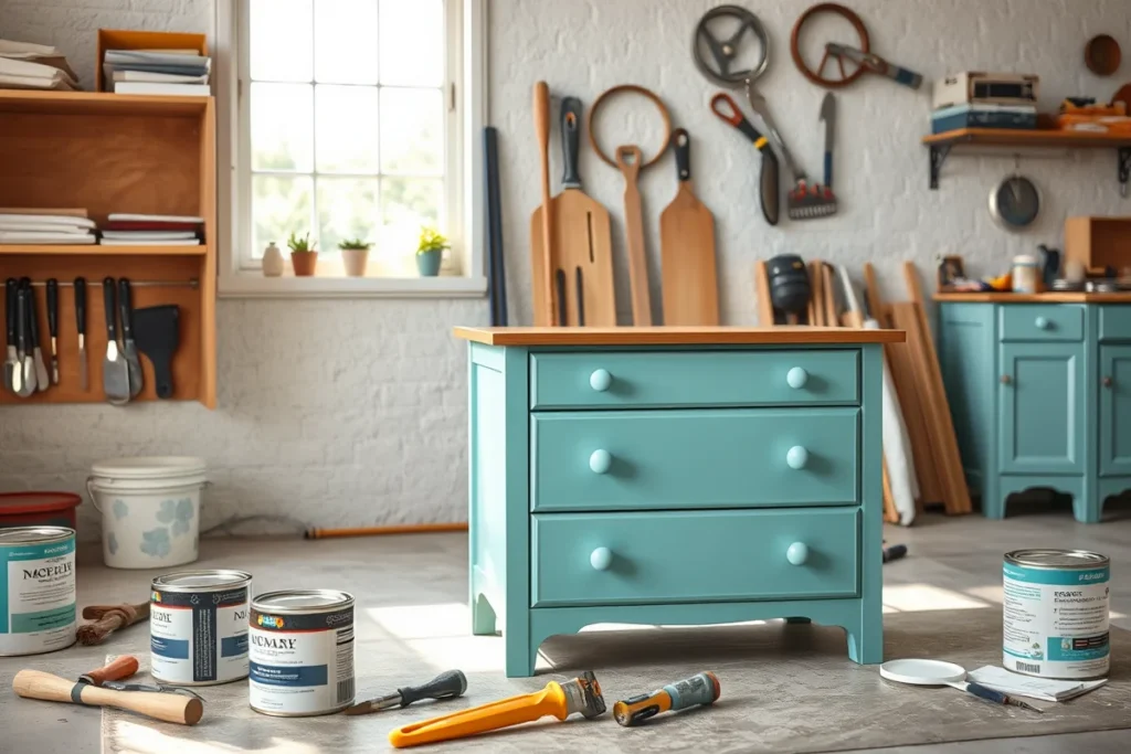 Painting Laminate Furniture Before And After