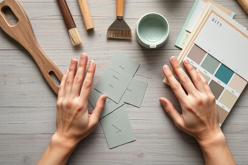 simple chalk paint versus acrylic paint — Simple Chalk Paint Versus Acrylic Paint (the finished result)