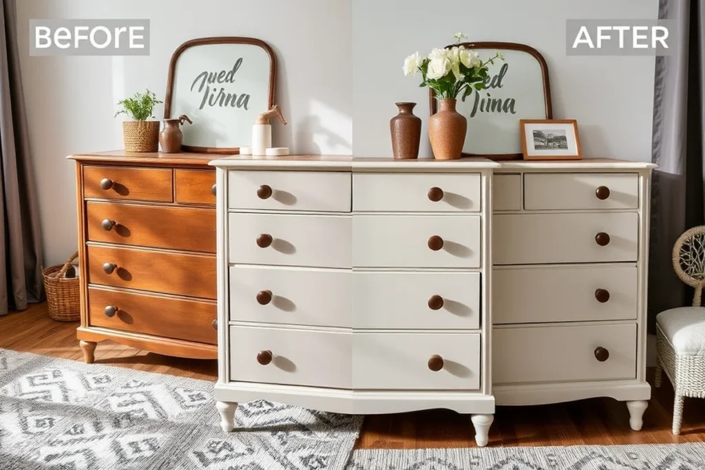 Budget Furniture Flipping & Painting Furniture Color