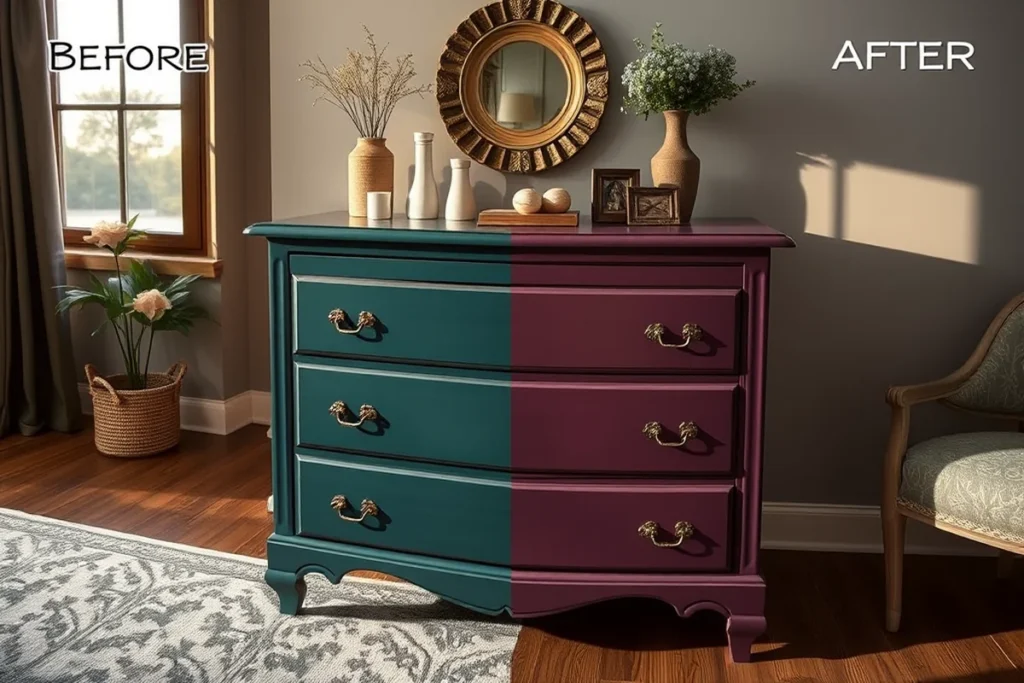 Furniture Flipping & Painting Furniture Color On A Budget