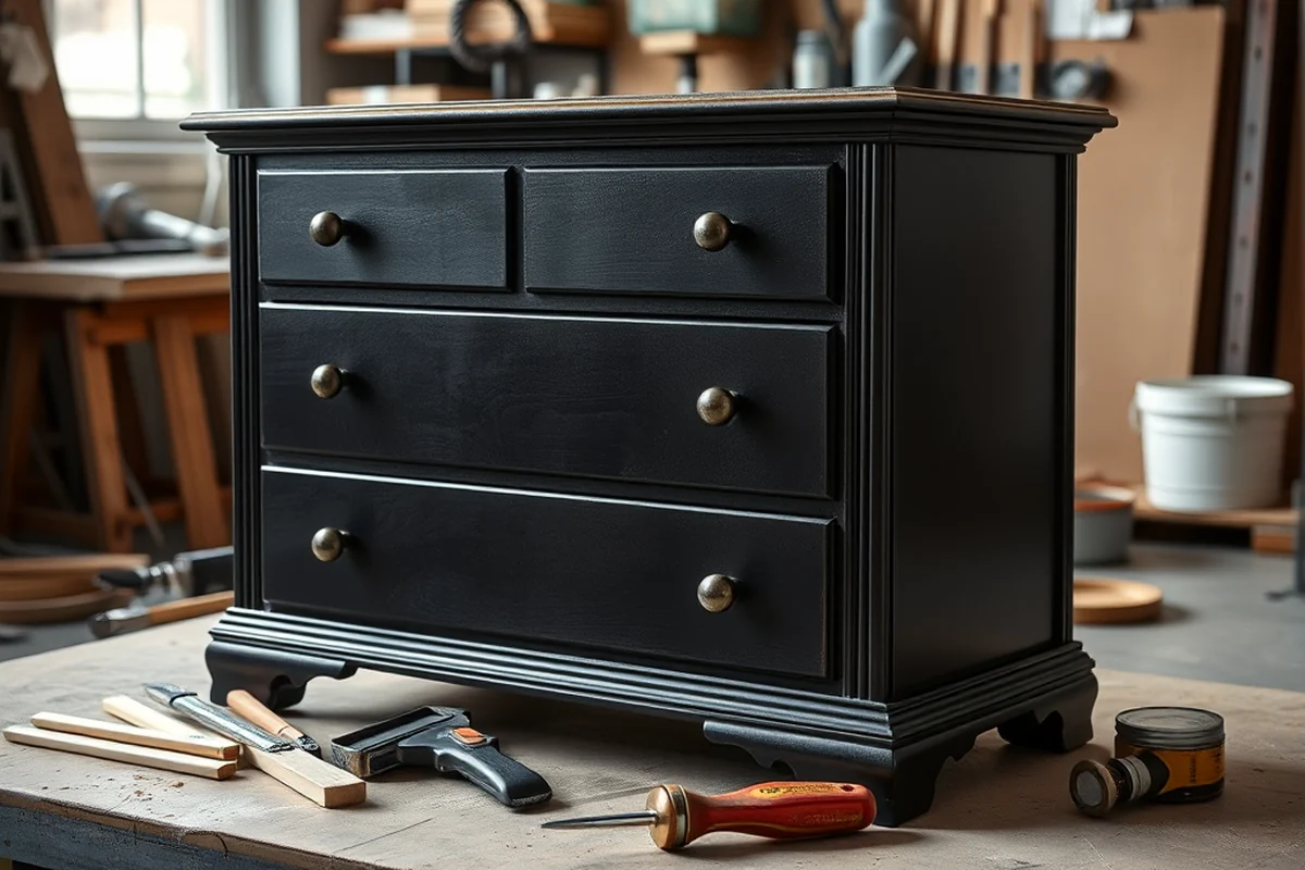 budget painting laminate furniture black — Budget Painting Laminate Furniture Black