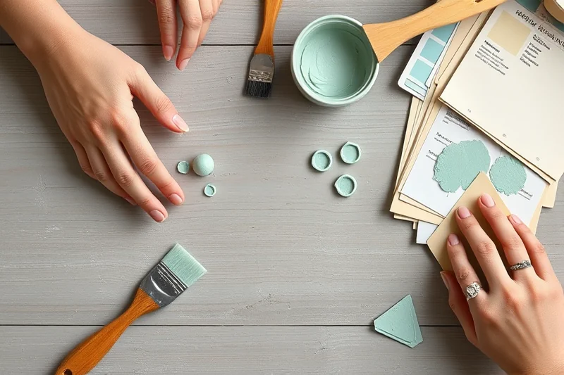 chalk paint techniques for different effects at home — Chalk Paint Techniques For Different Effects At Home (the finished result)