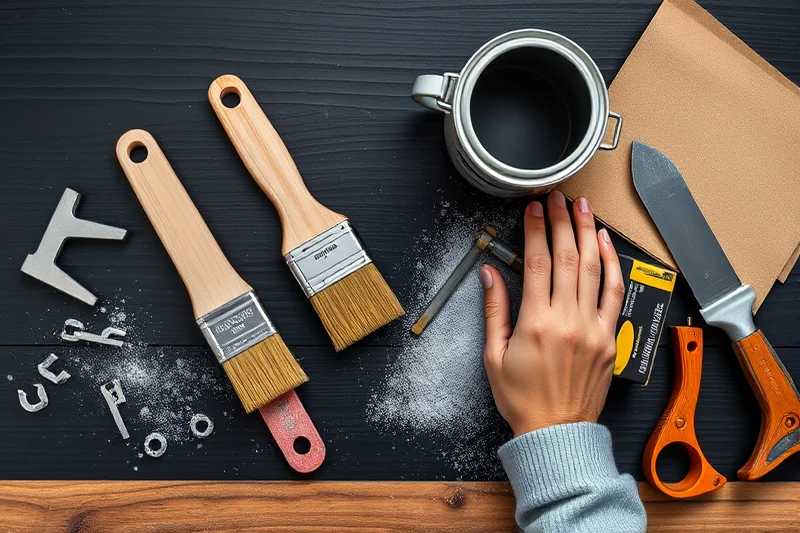 top painting laminate furniture black — Top Painting Laminate Furniture Black (the finished result)
